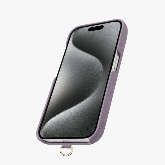 Étui à cartes en cuir pour iPhone 15 Pro Max