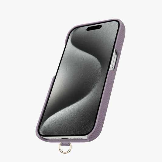 iPhone 14 Leather Sling Card Case