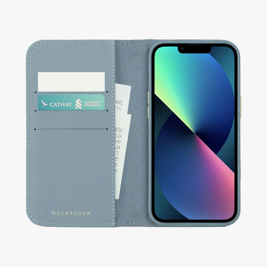 iPhone MagSafe Leather Flip Cover