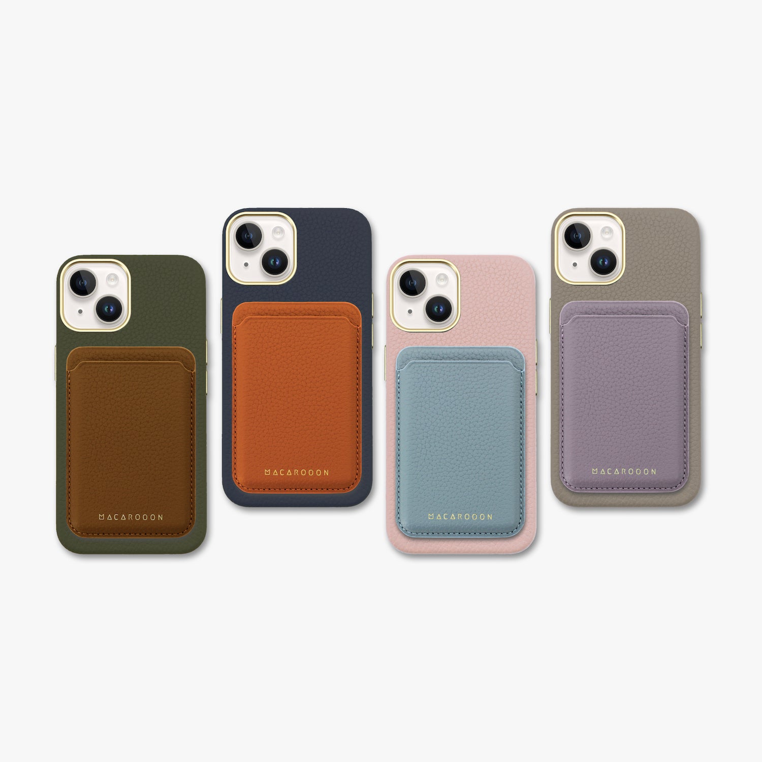 iPhone 16 Pro Leather MagSafe Case with Leather MagSafe Wallet Set iPhone 16 Pro Leather MagSafe Case with Leather MagSafe Wallet Set
