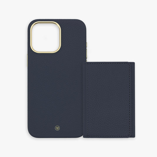 iPhone 13 Pro Lederhülle mit MagSafe Trifold Wallet Set