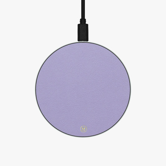 Tapis de chargement sans fil en cuir