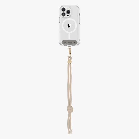 iPhone 12/12 Pro Clear Case with Wrist Rope Strap