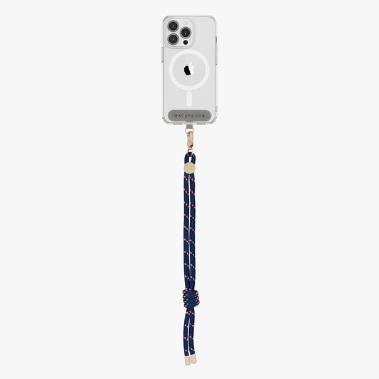 iPhone 12/12 Pro Clear Case with Wrist Rope Strap