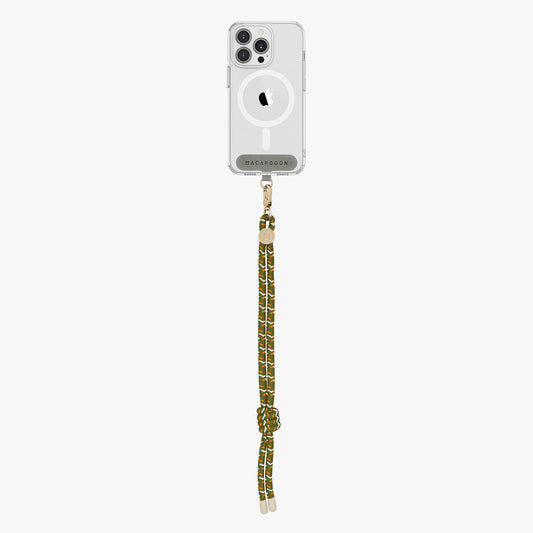 iPhone 12/12 Pro Clear Case with Wrist Rope Strap