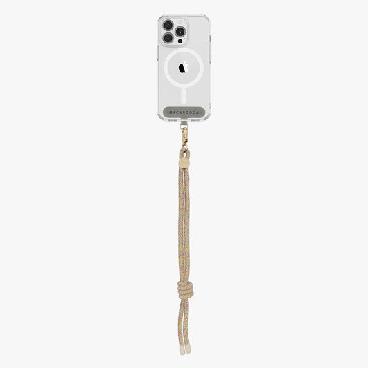 iPhone 12/12 Pro Clear Case with Wrist Rope Strap