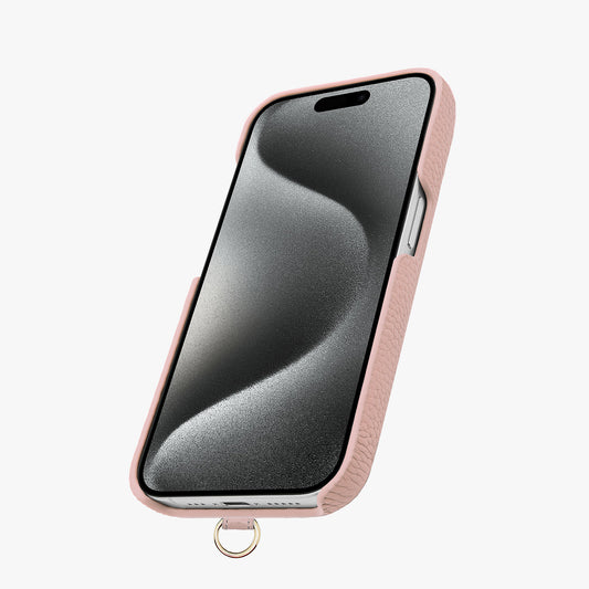 iPhone 16 Leather Sling Card Case