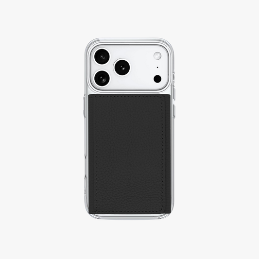 iPhone 17 Pro HD Clear Case with MagSafe Trifold Wallet Set