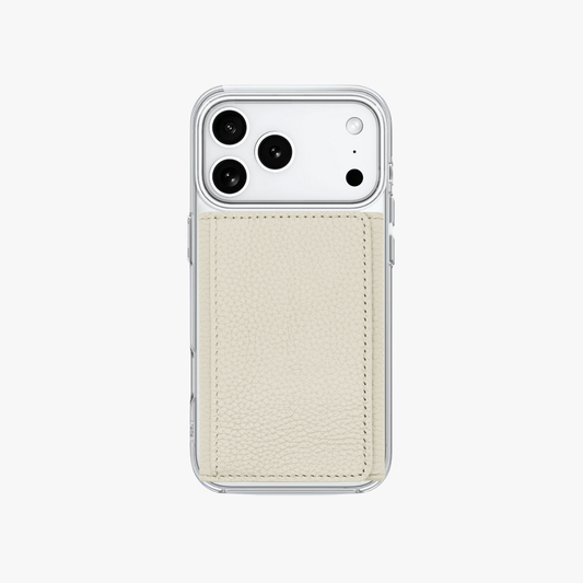 iPhone 17 Pro HD Clear Case with MagSafe Trifold Wallet Set