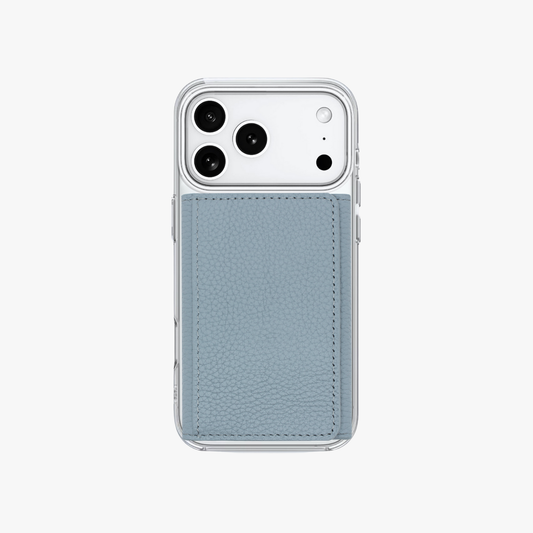 iPhone 17 Pro HD Clear Case with MagSafe Trifold Wallet Set