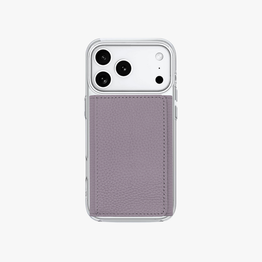 iPhone 17 Pro HD Clear Case with MagSafe Trifold Wallet Set