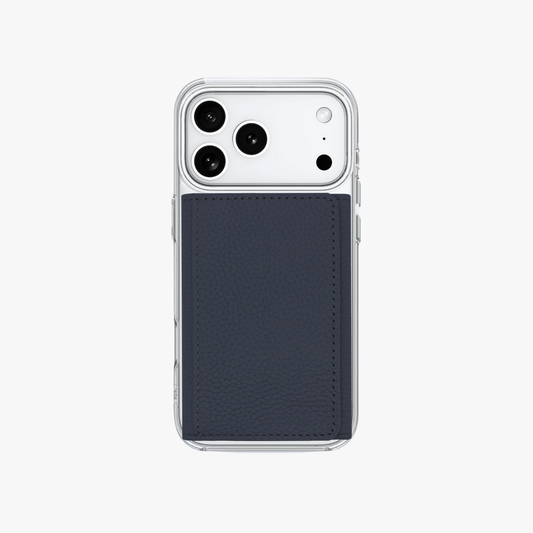 iPhone 17 Pro HD Clear Case with MagSafe Trifold Wallet Set