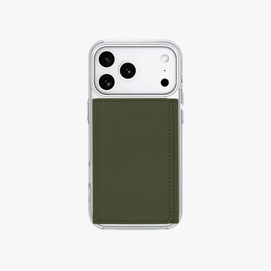 iPhone 17 Pro HD Clear Case with MagSafe Trifold Wallet Set