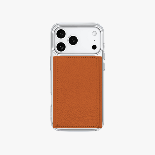 iPhone 17 Pro HD Clear Case with MagSafe Trifold Wallet Set