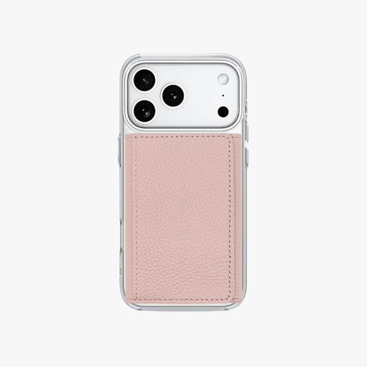 iPhone 17 Pro HD Clear Case with MagSafe Trifold Wallet Set