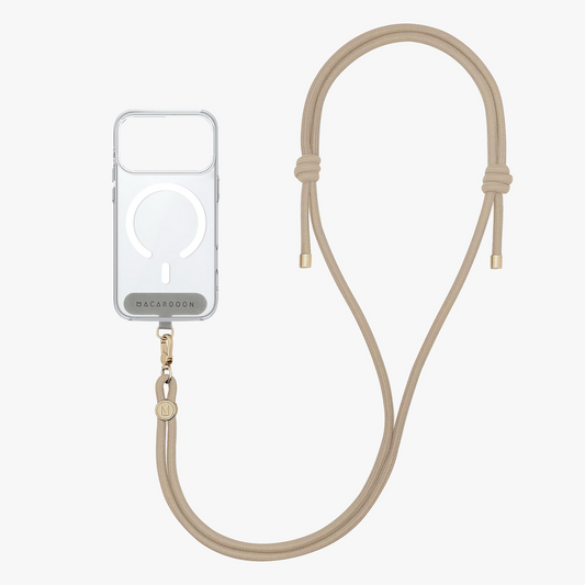 iPhone 17 Pro Klare Hülle mit Umhängeband