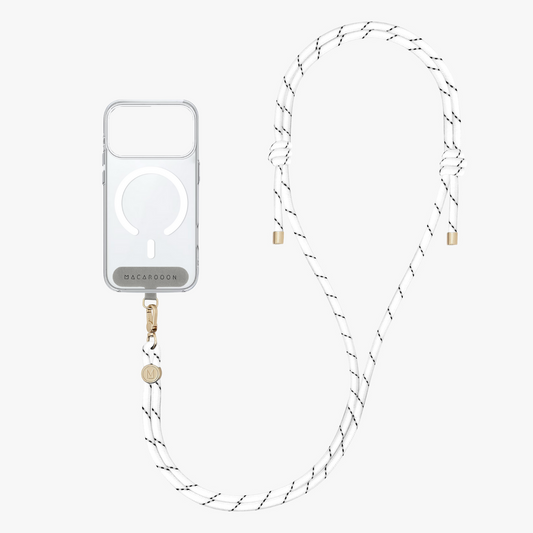 iPhone 17 Pro Klare Hülle mit Umhängeband