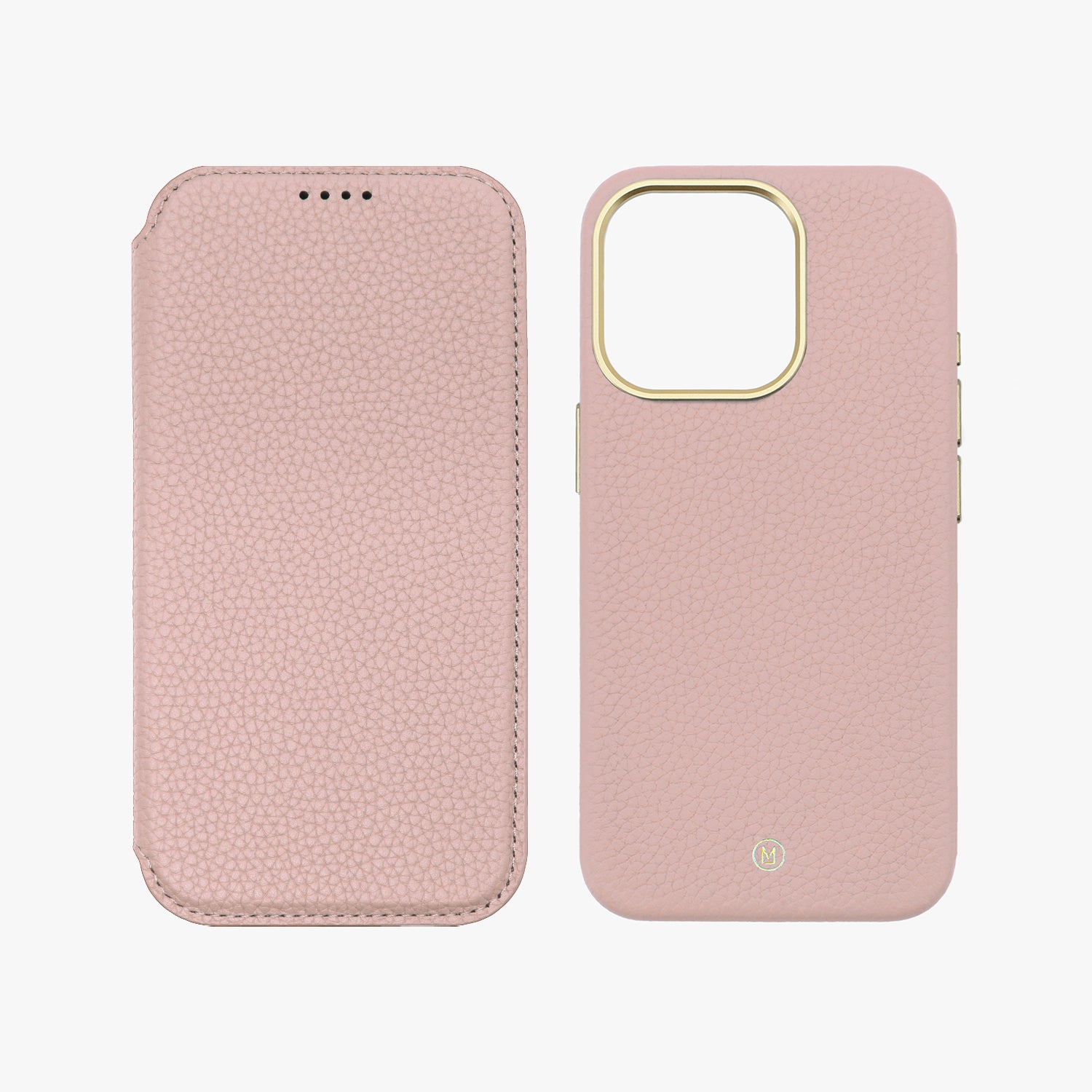 Sleek iPhone 16 Pro MagSafe Leather Flip Cover with Leather