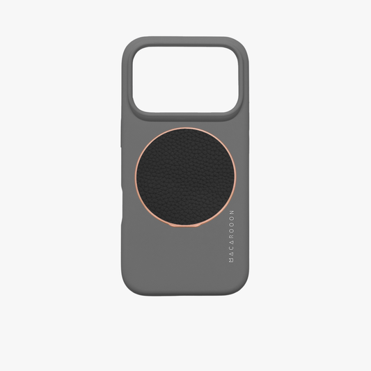 iPhone 17 Pro MagSafe Silicone Case with Grippit Grip Stand