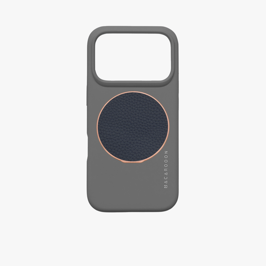 iPhone 17 Pro MagSafe Silicone Case with Grippit Grip Stand