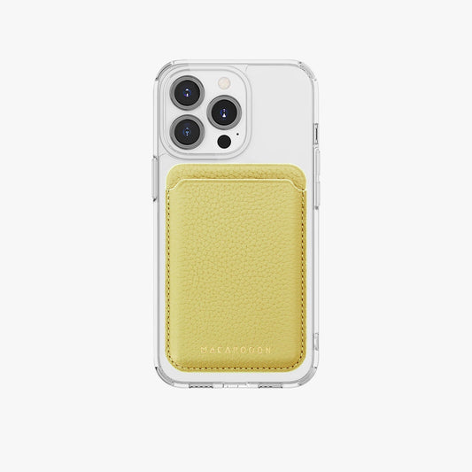 iPhone 13 Mini 高清透明手機殼連皮革MagSafe卡套套裝