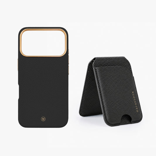 iPhone 18 Pro Leather MagSafe Case + FlexStand Leather MagSafe Wallet