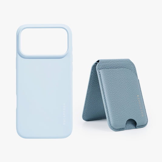 iPhone 18 Pro Silicone MagSafe Case + FlexStand Leather MagSafe Wallet