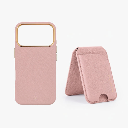 iPhone 18 Pro Leather MagSafe Case + FlexStand Leather MagSafe Wallet
