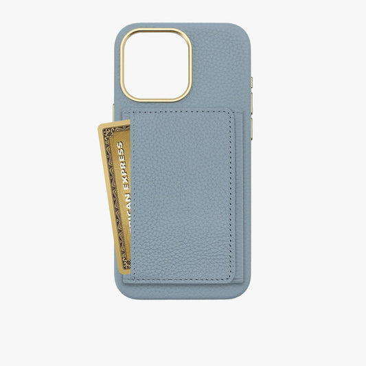 iPhone 15 Plus Leather Case with MagSafe Trifold Wallet Set