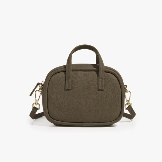The Pebble Mini Leather Crossbody Bag