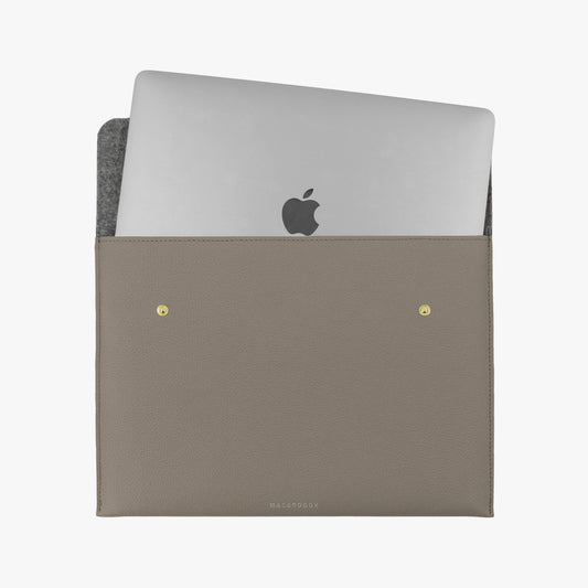 Housse en cuir pour MacBook