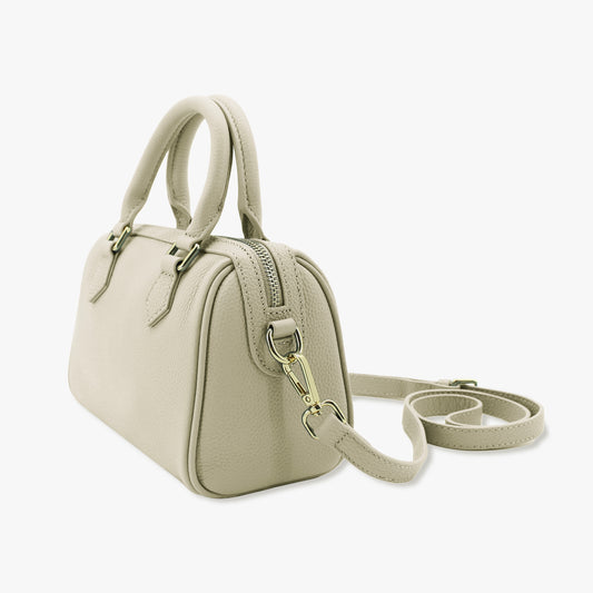 The Quay Boston Leather Top Handle Bag